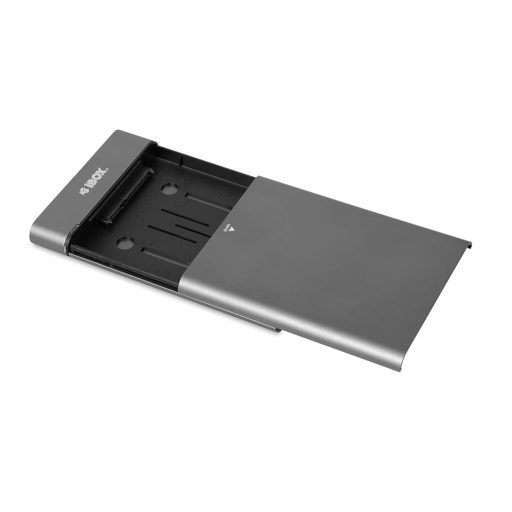 iBox IEUHDD6 tárolóegység burkolat HDD/SSD ház Szürke 2.5"