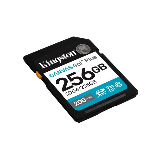 Kingston Technology Canvas Go! Plus 256 GB SDXC UHS-I Class 10