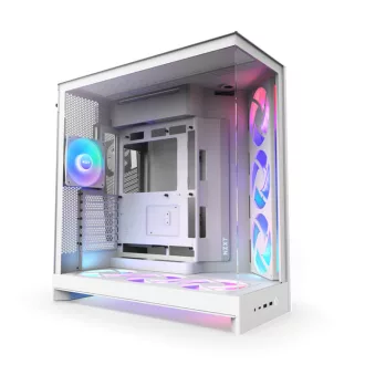 NZXT H9 Flow RGB+ Midi Tower Fehér