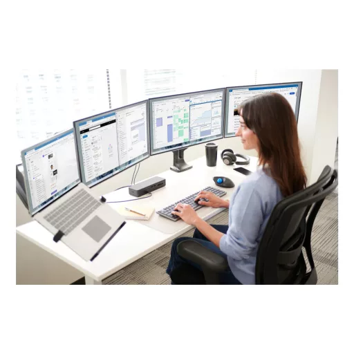 Kensington KB535 EQ billentyűzet Irodai RF vezeték nélküli + Bluetooth QWERTY Angol Szürke