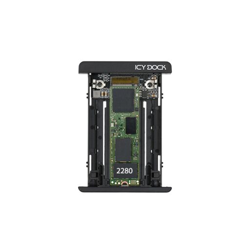 Icy Dock MB705M2P-B tárolóegység burkolat Külső SSD ház Fekete M.2