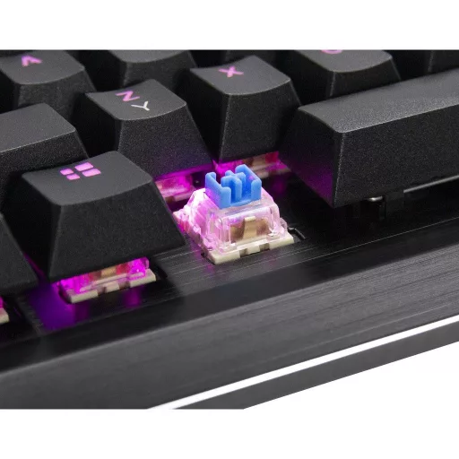 Inter-Tech NK-2000ME billentyűzet Játék USB QWERTZ Fekete