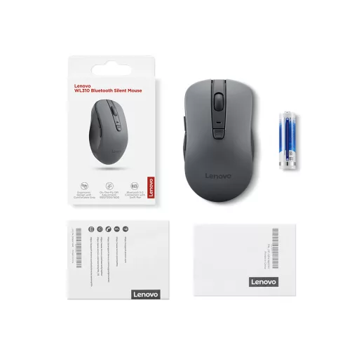 Lenovo WL310 egér Irodai Kétkezes Bluetooth Optikai 1200 DPI