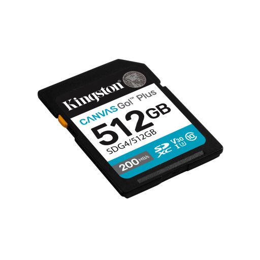 Kingston Technology Canvas Go! Plus 512 GB SDXC UHS-I Class 10