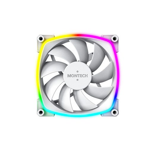 Montech AX120 PWM 12 cm Fehér 3 db