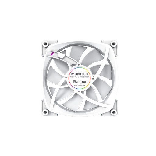 Montech AX120 PWM 12 cm Fehér 3 db
