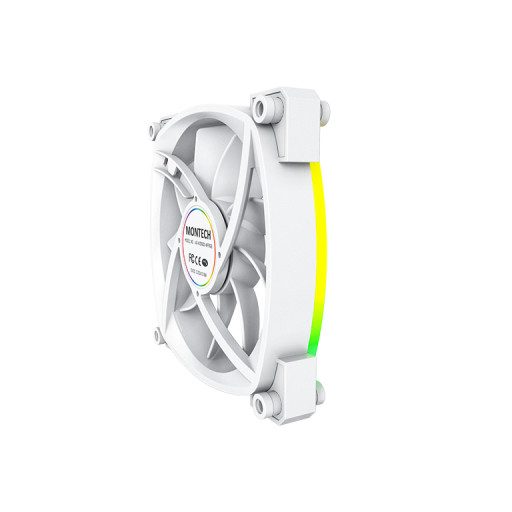 Montech AX120 PWM 12 cm Fehér 3 db