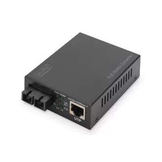   Digitus DN-82150 hálózati média konverter 1000 Mbit/s 850 nm Multi-mode Fekete