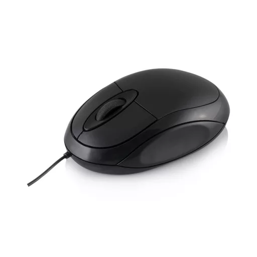 Modecom LM-11 egér Irodai Kétkezes USB A típus Optikai 1000 DPI