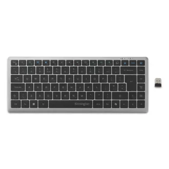   Kensington K75409WW billentyűzet Otthoni/irodai RF vezeték nélküli + Bluetooth QWERTY Szürke