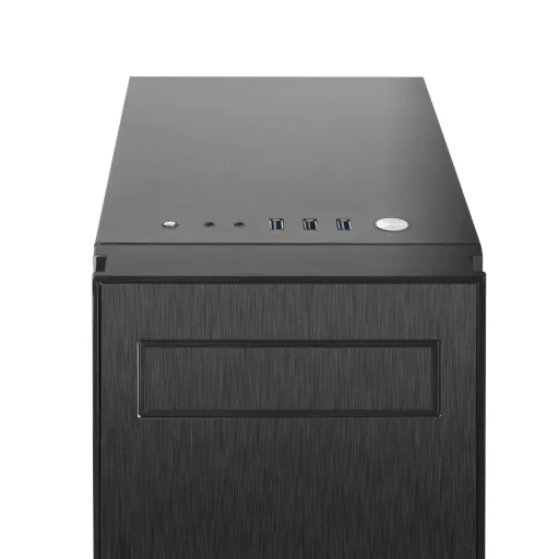 Chieftec AL-02B-TG-OP Tower Fekete