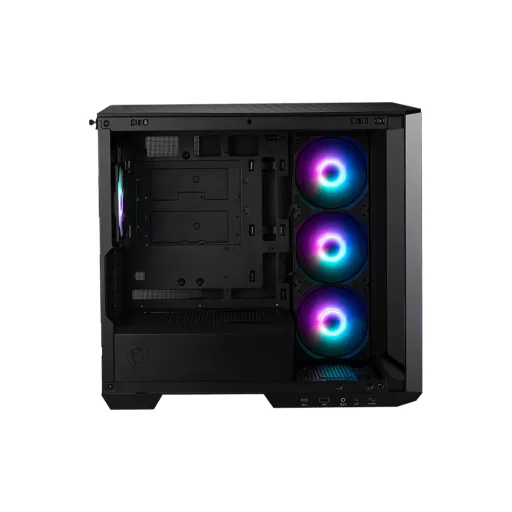 MSI MAG PANO M100R PZ Micro Tower Fekete