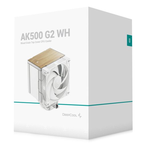 DeepCool AK500 G2 WH Processzor Hűtő 12 cm Fehér 1 db