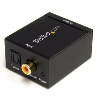 StarTech.com SPDIF2AA audió konverter Fekete