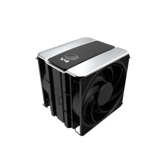   Cooler Master V4 Alpha 3DHP Black Processzor Hűtő 12 cm Fekete 1 db