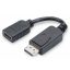 Digitus AK-340400-001-S video átalakító kábel 0,15 M DisplayPort HDMI Fekete