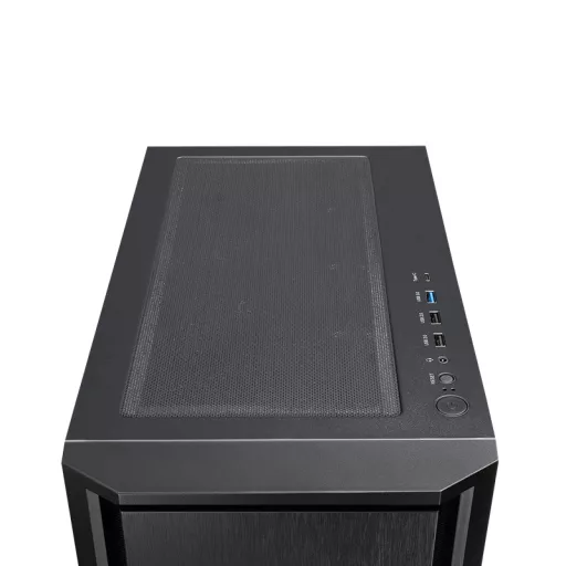 Chieftec AS-02B-OP Midi Tower Fekete