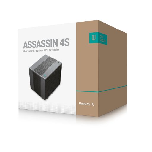 DeepCool ASSASSIN 4S Processzor Hűtő 14 cm Fekete 1 db