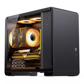 Jonsbo U4 Mini Mini Tower Fekete