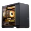 Jonsbo U4 Mini Mini Tower Fekete
