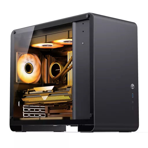 Jonsbo U4 Mini Mini Tower Fekete