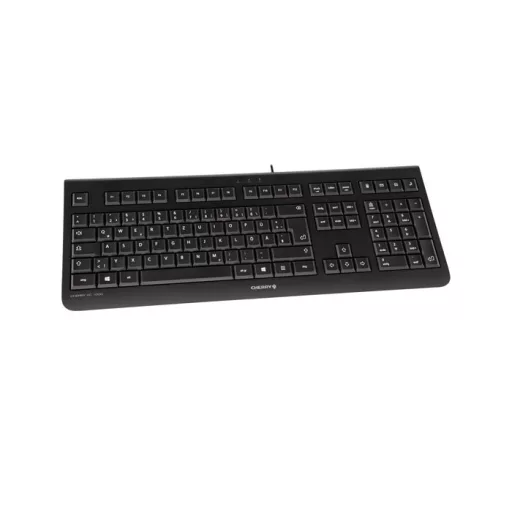 CHERRY KC 1000 billentyűzet Univerzális USB QWERTY Olasz Fekete