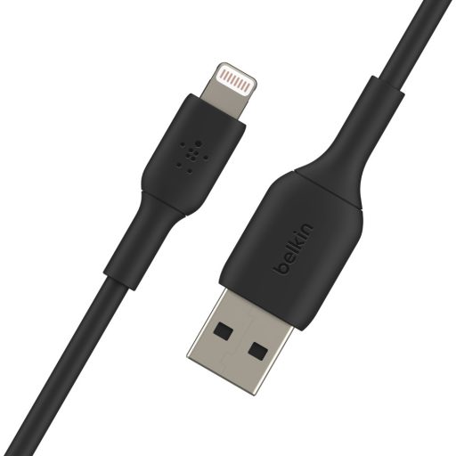 Belkin CAA001BT1MBK Lightning kábel 1 M Fekete