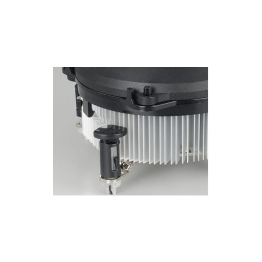 Akasa AK-959CU számítógépes hűtőrendszer Processzor Hűtő 9,2 cm Fekete, Ezüst