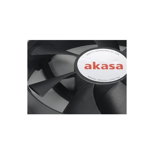 Akasa AK-959CU számítógépes hűtőrendszer Processzor Hűtő 9,2 cm Fekete, Ezüst