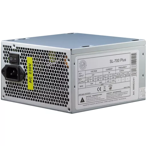 Inter-Tech SL-700 Plus 700 W 20+4 pin ATX ATX Ezüst