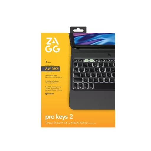 ZAGG Pro Keys 2 Svájc Bluetooth Fekete