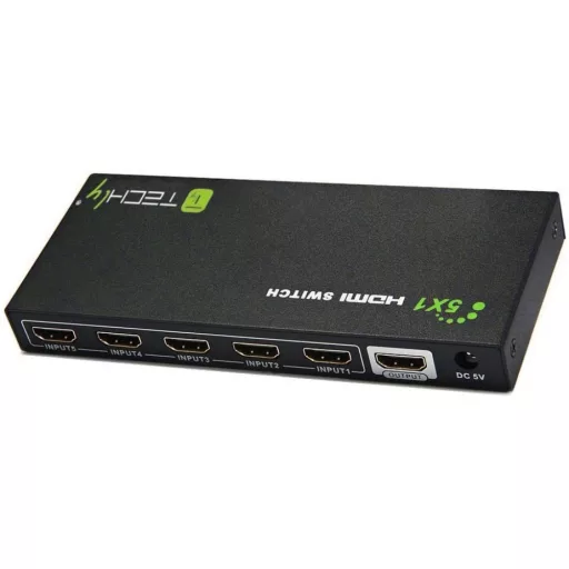 Techly IDATA HDMI-4K51 videojel kapcsoló
