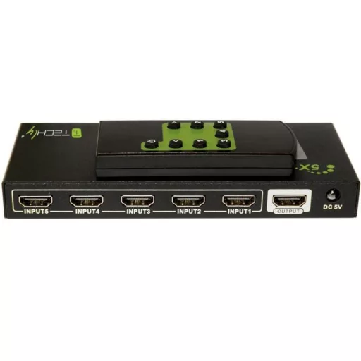 Techly IDATA HDMI-4K51 videojel kapcsoló