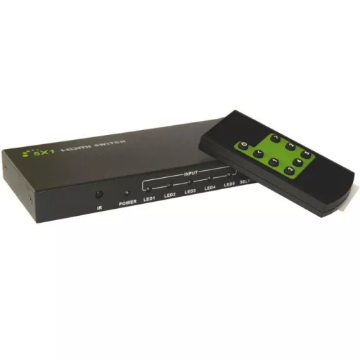 Techly IDATA HDMI-4K51 videojel kapcsoló