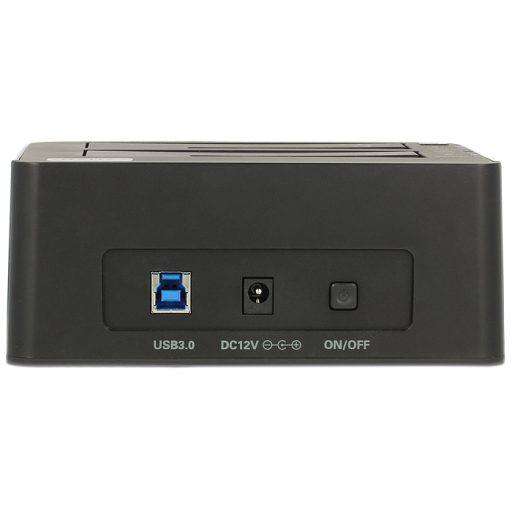 DeLOCK 62661 dokkoló állomás tárolóegységhez USB 3.2 Gen 1 (3.1 Gen 1) Type-B Fekete