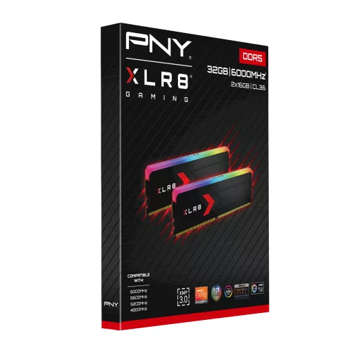 PNY MD32GK2D5600036XRGB 32 GB 2 x 16 GB DDR5 288-pin DIMM