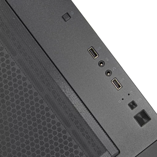 Silverstone FARA 312Z Midi Tower Fekete