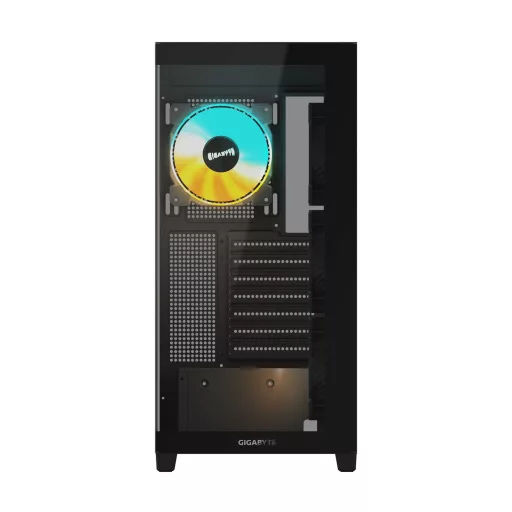 GIGABYTE C500 PANORAMIC STEALTH Midi Tower Fekete