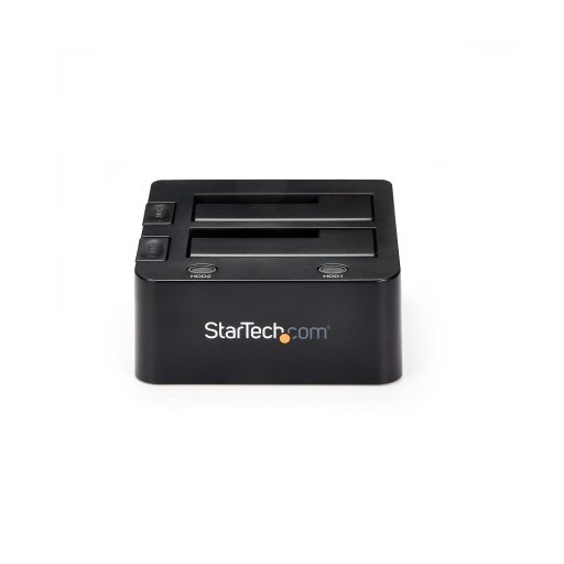 StarTech.com SDOCK2U33 dokkoló állomás tárolóegységhez USB 3.2 Gen 1 (3.1 Gen 1) Type-B Fekete