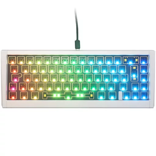Ducky Outlaw 65 billentyűzet Univerzális USB Amerikai angol Ezüst