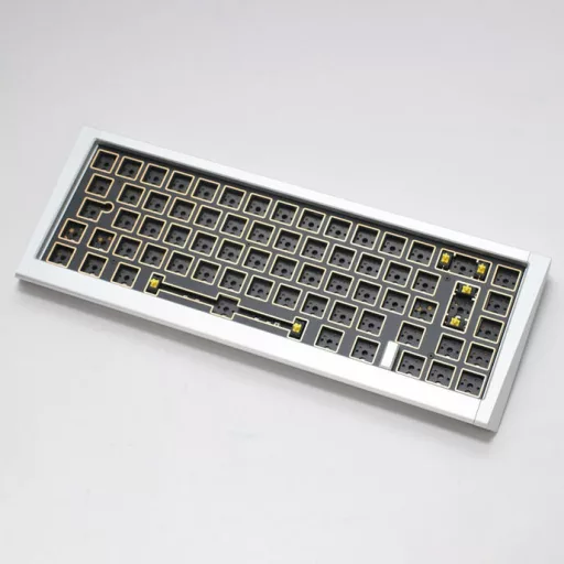 Ducky Outlaw 65 billentyűzet Univerzális USB Amerikai angol Ezüst