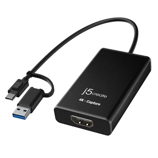 j5create JVA11 videórögzítő eszköz USB 3.2 Gen 1 (3.1 Gen 1)