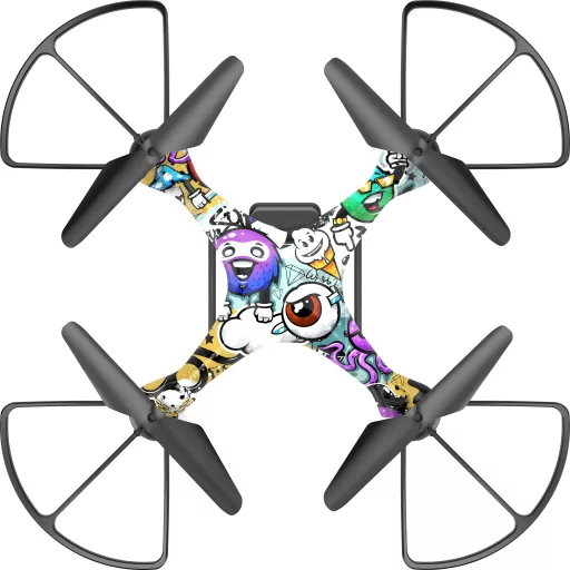 Denver DCH-350 kamerás drón 4 rotorok Quadcopter 1 MP 1600 mAh Többszínű