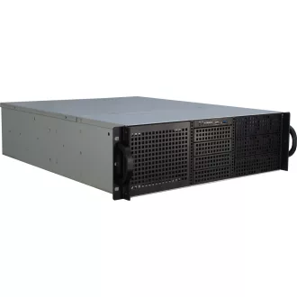 Inter-Tech 3U-30240 Rack Fekete