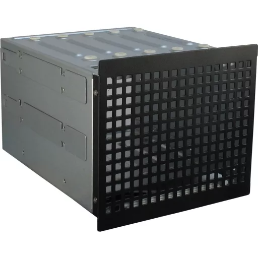 Inter-Tech 3U-30240 Rack Fekete