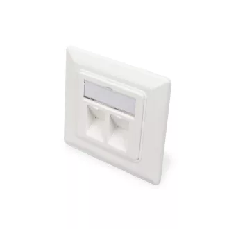 Digitus DN-93801-1 csatlakozóaljzat RJ-45 Fehér