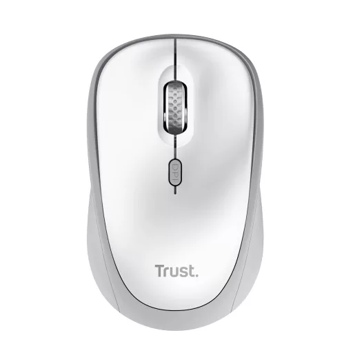 Trust Ody II billentyűzet Egér mellékelve Otthoni/irodai Vezeték nélküli RF QWERTY Amerikai angol Fehér