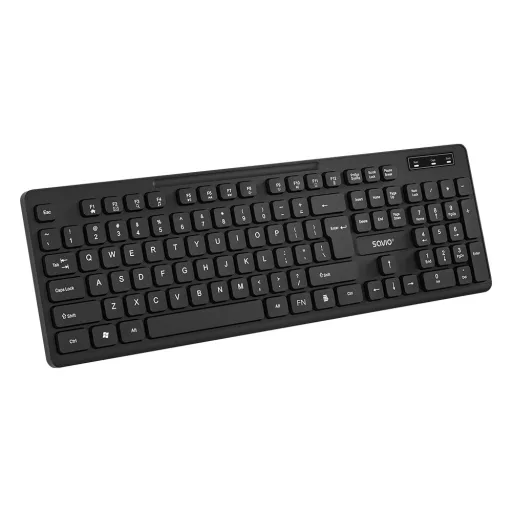 Savio KB-02 billentyűzet Otthoni/irodai USB QWERTY Fekete