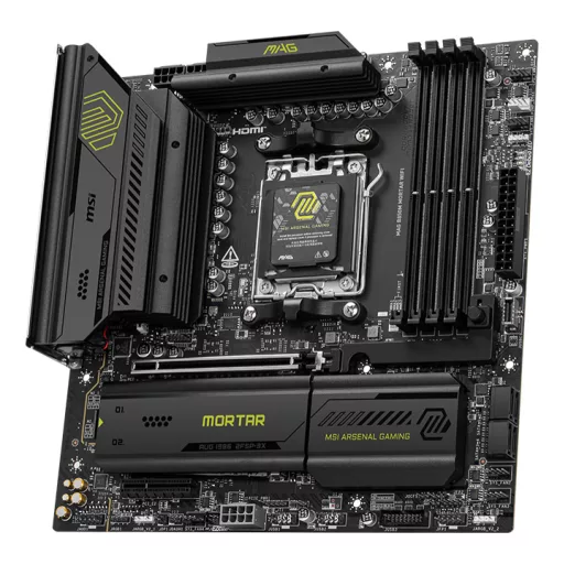 MSI MAG B850M MORTAR WIFI AMD B850 Socket AM5 Micro ATX