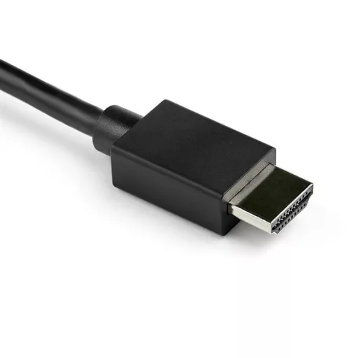 StarTech.com VGA2HDMM2M video átalakító kábel 2 M USB Type-A + VGA (D-Sub) HDMI A-típus (Standard) Fekete
